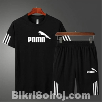 Combo Half T-Shirt And 3 Quarter Pants